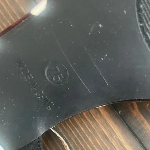 Betsey Johnson Black Polka Dot Floral Heels - Picture 8 of 9